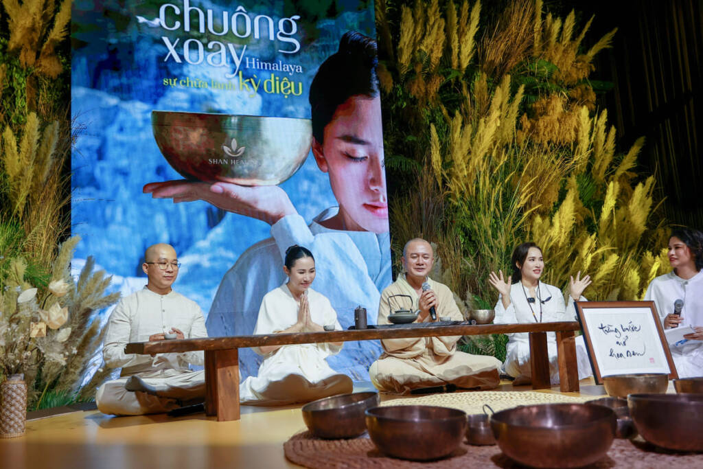 sự kiện ra mắt sách Chuông xoay Himalaya - Sự chữa lành kỳ diệu