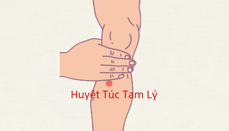 Bấm huyệt Túc Tam Lý