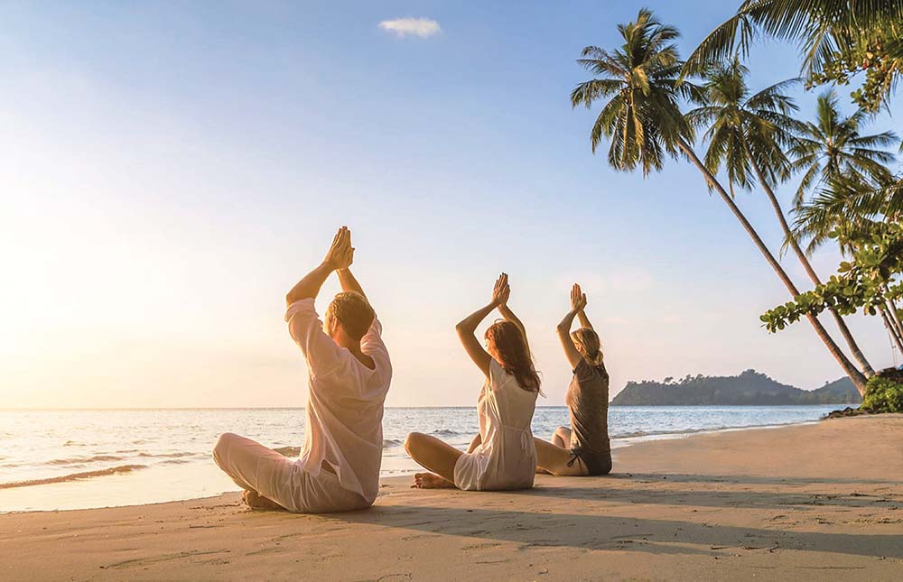 Thiền, yoga để rèn luyện sức khỏe