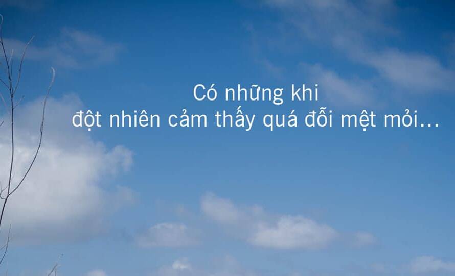 chán nản mệt mỏi