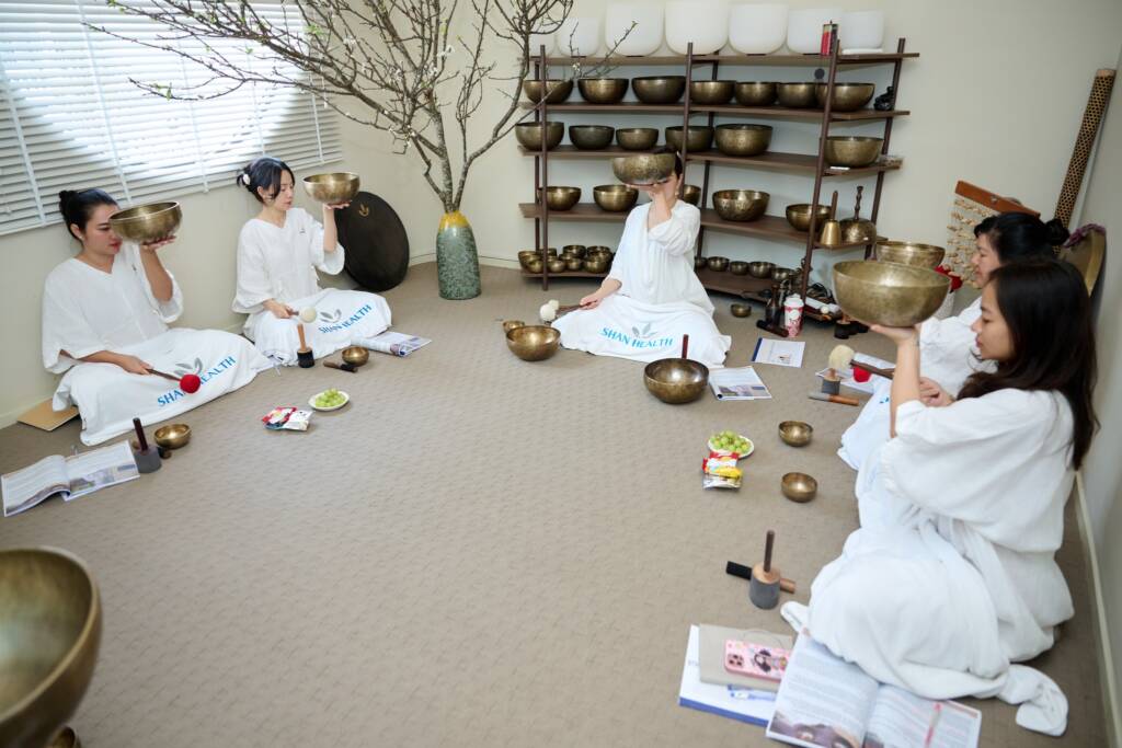 học viên tại shan healing