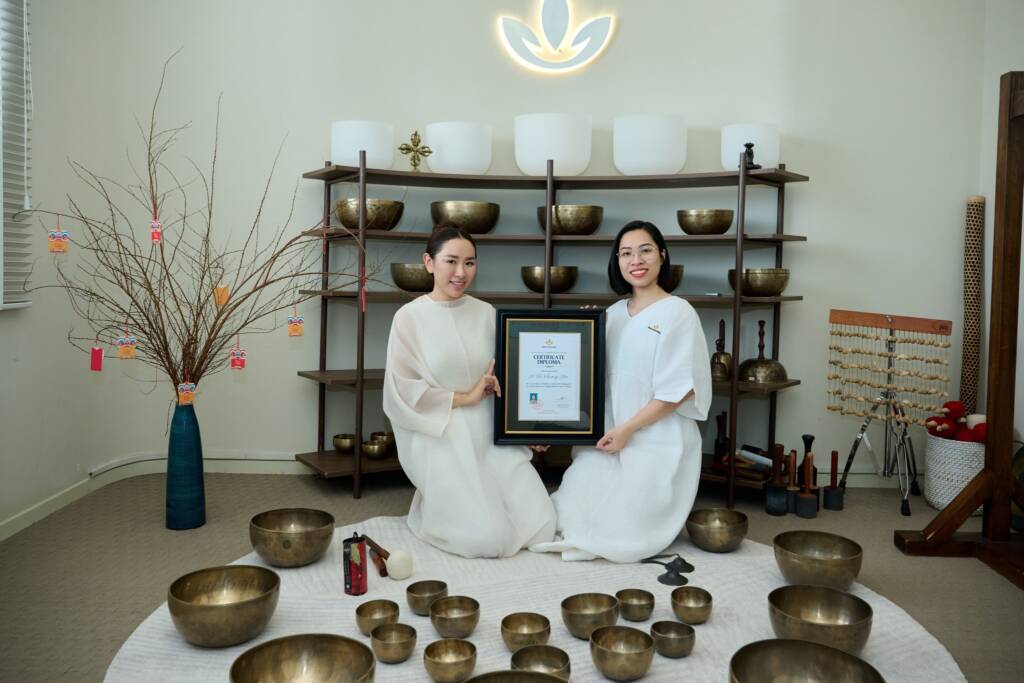 học viên tại shan healing