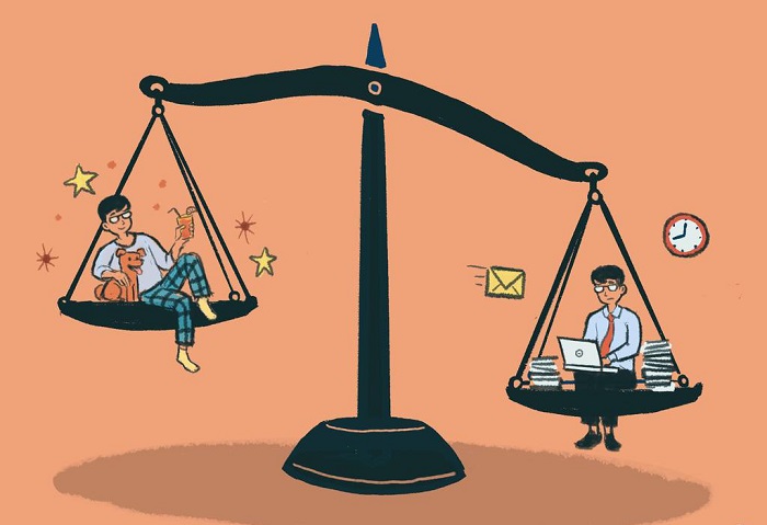 Thói quen cân bằng giữa công việc, học tập với cuộc sống