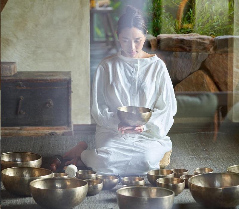 Chuẩn bị trước khi sử dụng chuông xoay Tây Tạng